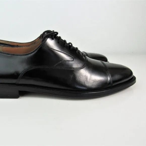 Salvatore Ferragamo Black Dress Shoes Men's 10.5