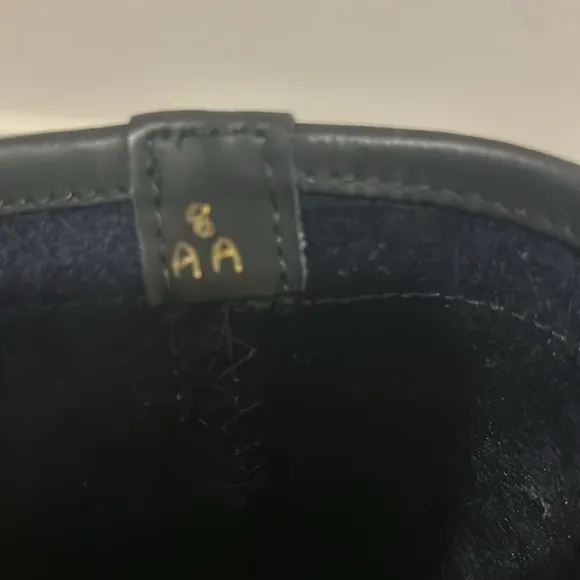 Salvatore ferragamo Black Rubber High Rain Boots Size 8
