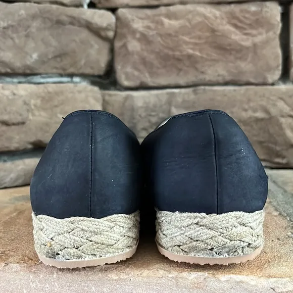 Salvatore Ferragamo Gancini‎ Espadrille Loafer / Blue / SZ 7