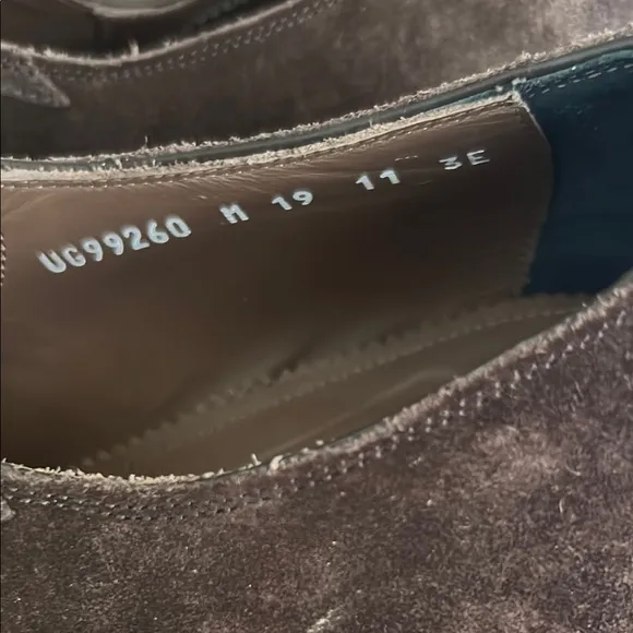 Salvatore Ferragamo Men's Brown Suede Shoes