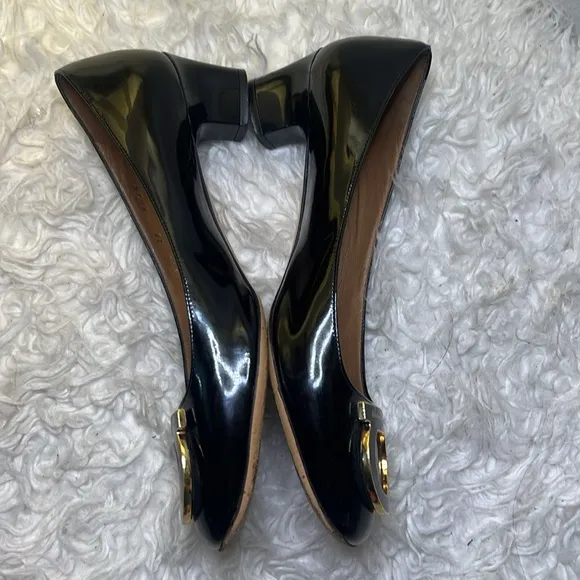 Salvatore Ferragamo Sanna Nero Nappa calp size 8.5 us