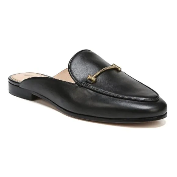 Sam Edelman Womens Size 7.5 Black Laurna Mule Slip-On Shoes