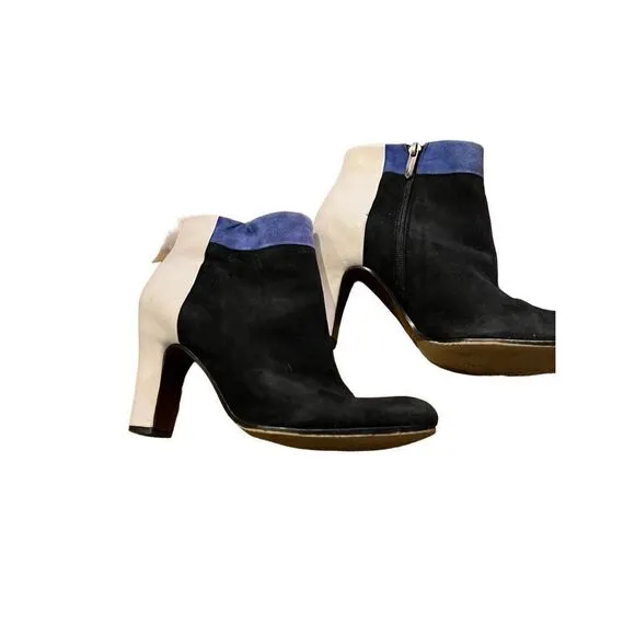 Sam Edelman color block Shay boots