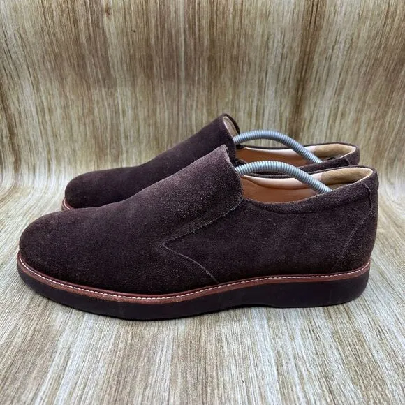 Samuel Hubbard Frequent Traveler‎ Men's Size 11.5 Suede Slip On Casual Shoes