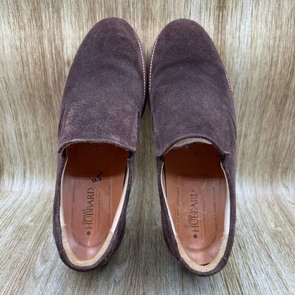 Samuel Hubbard Frequent Traveler‎ Men's Size 11.5 Suede Slip On Casual Shoes