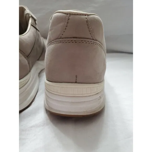 San Antonio Shoemakers Mens Size 11 Suede Shoes Casual Comfy City Preppy Greige