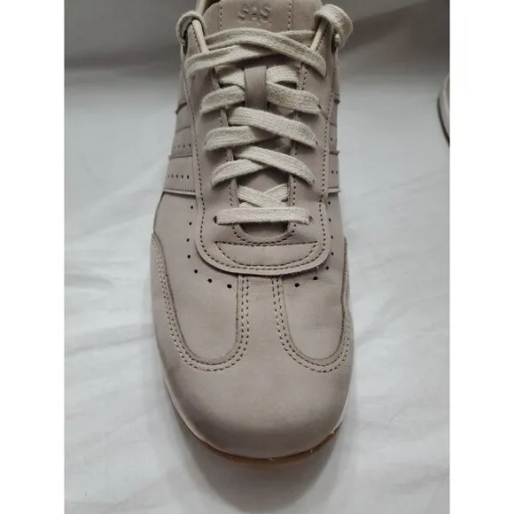 San Antonio Shoemakers Mens Size 11 Suede Shoes Casual Comfy City Preppy Greige