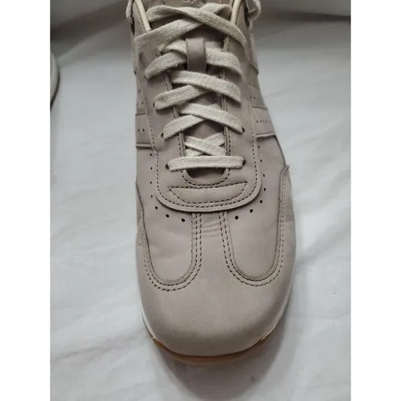 San Antonio Shoemakers Mens Size 11 Suede Shoes Casual Comfy City Preppy Greige