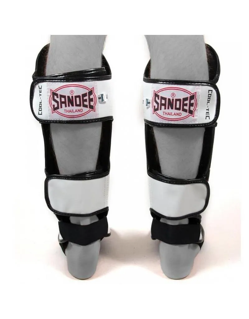 SANDEE KIDS COOL TEC SHINGUARD-WHITE