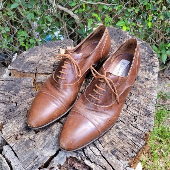 Sandro Moscoloni Shoes Lace Up Cap Toe Men's Size US 14 N