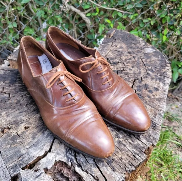 Sandro Moscoloni Shoes Lace Up Cap Toe Men's Size US 14 N