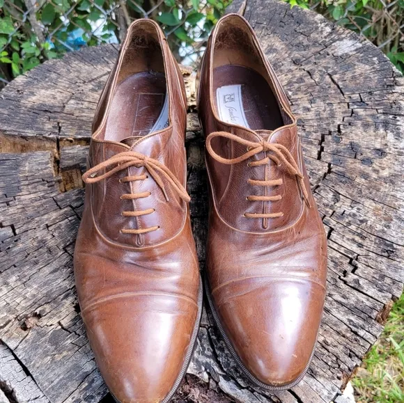 Sandro Moscoloni Shoes Lace Up Cap Toe Men's Size US 14 N