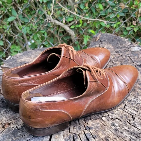 Sandro Moscoloni Shoes Lace Up Cap Toe Men's Size US 14 N