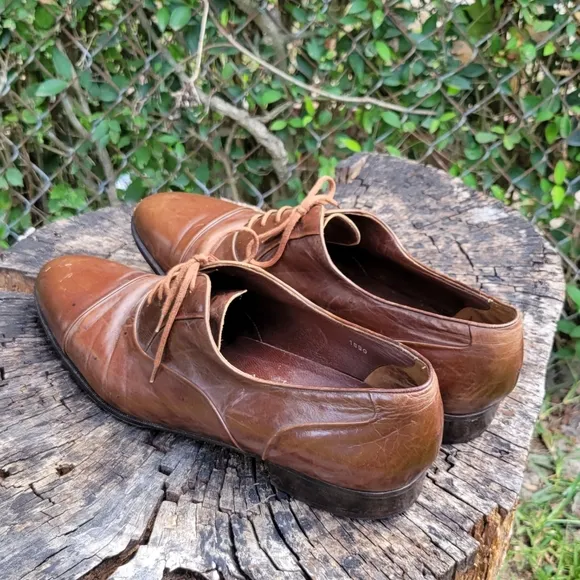 Sandro Moscoloni Shoes Lace Up Cap Toe Men's Size US 14 N