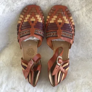 Sandy Exclusivas  Little Girl Huaraches Sandals Size 3