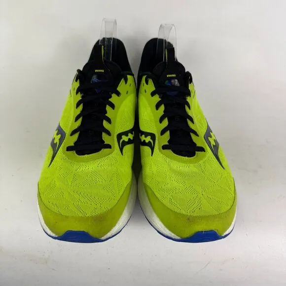 Saucony Freedom 5 Sneakers Mens 13 Green Low Top Athletic Running Shoes S0826-25