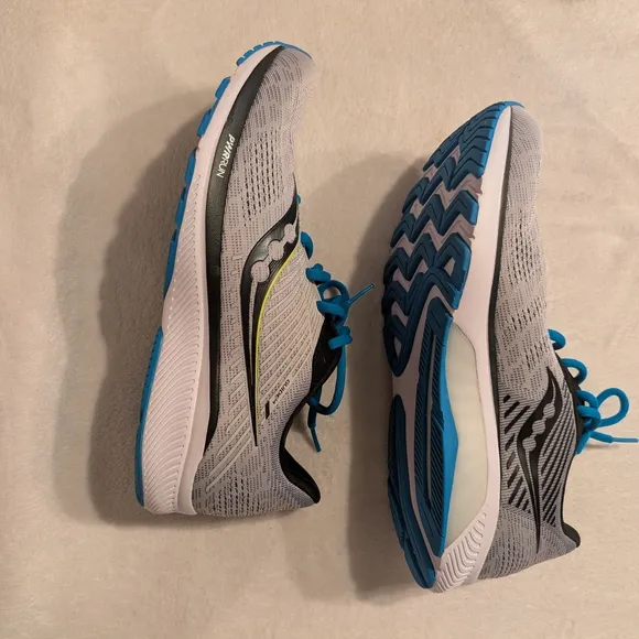 Saucony Men's Gray Running Shoes Saucony Men's Guide 14 Size 10