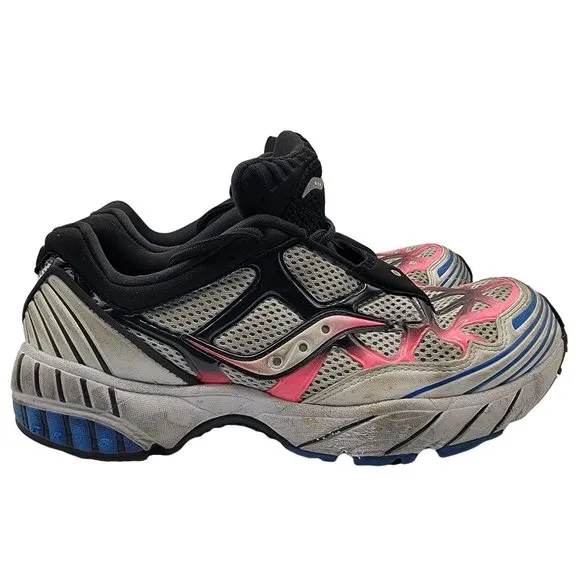 Saucony Originals Grid Web Mens 8.5 Shoes White Pink Blue Sneakers - S70466-4