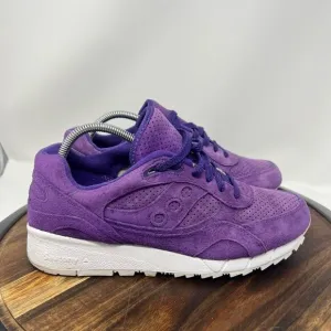 Saucony Shadow 6000 Men’s 9 Egg Hunt Purple Suede Shoes Sneakers S70222-3