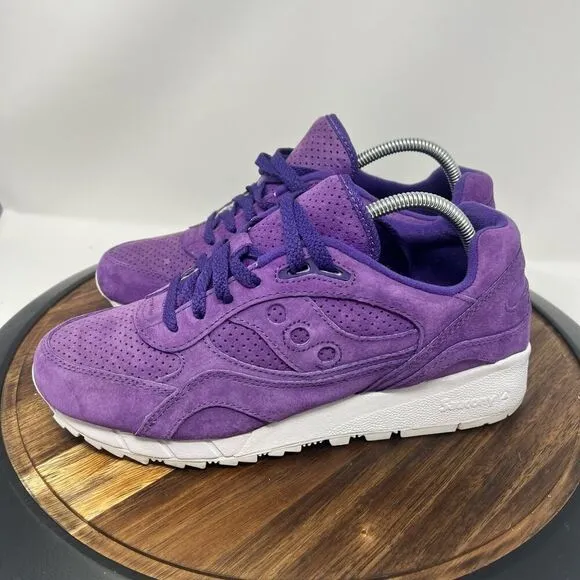 Saucony Shadow 6000 Men’s 9 Egg Hunt Purple Suede Shoes Sneakers S70222-3