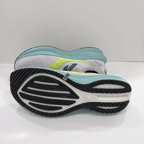 Saucony Triumph 20 Grey Blue Volt Men’s Running Shoes Sneakers Trainer