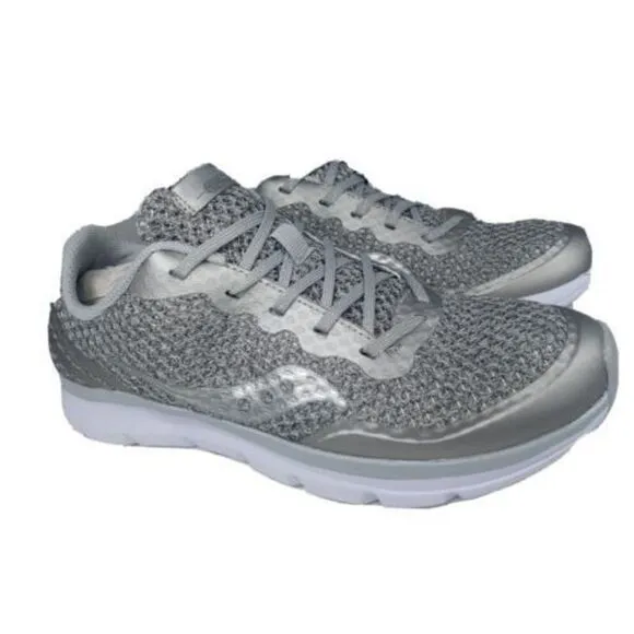 SAUCONY Girls Form 2 U Liteform Feel L Gray Casual Athletic Shoes Sz 7 W Youth