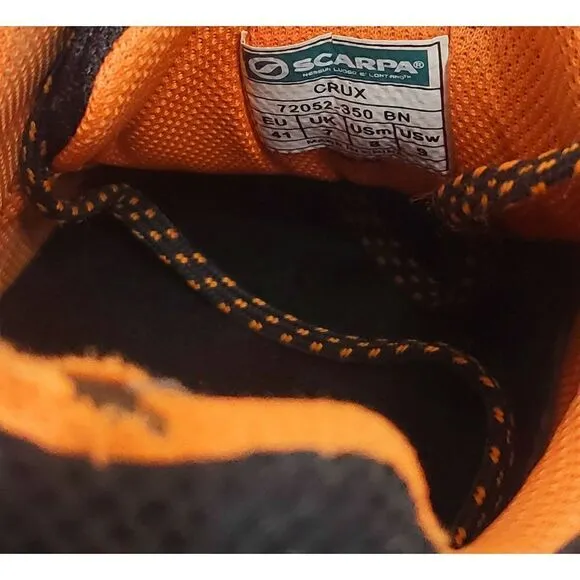 Scarpa climbing shoes