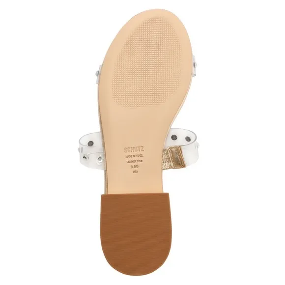 Schutz Arielle Clear Slide Sandal‎