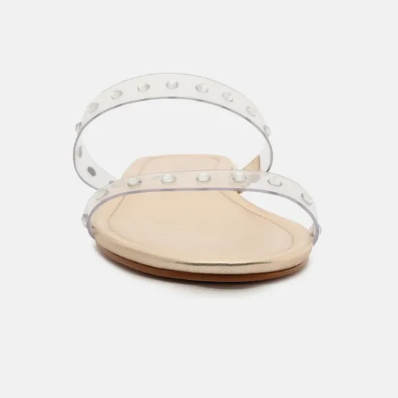 Schutz Arielle Clear Slide Sandal‎