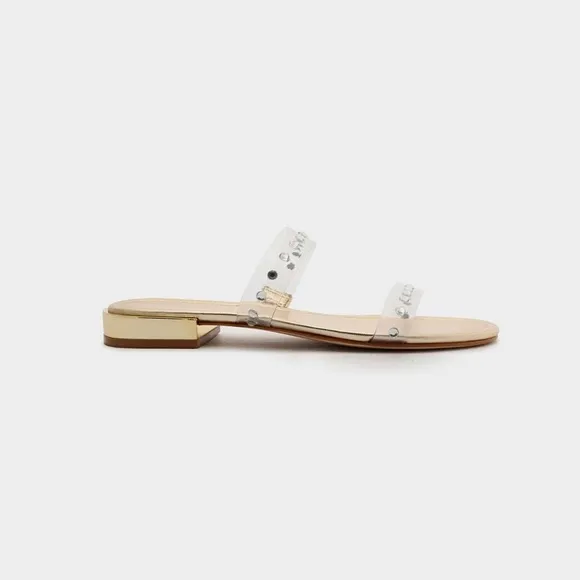 Schutz Arielle Clear Slide Sandal‎