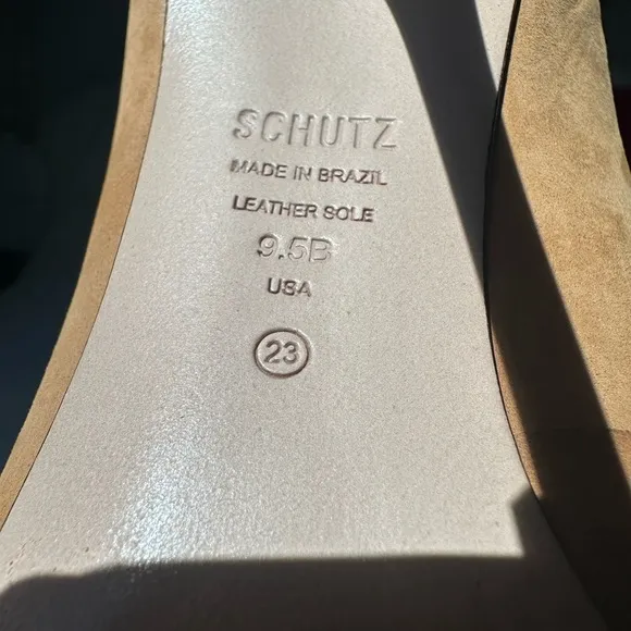 Schutz Tan Women's Heels