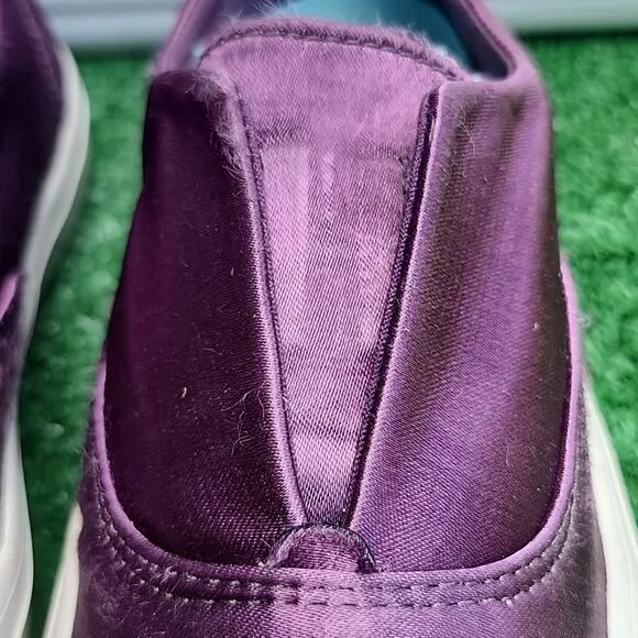 SEAVEES COLOR SATIN PLUM☆PURPLE SUNSET STRIP -SLIP ON SNEAKERS SIZE 8.5