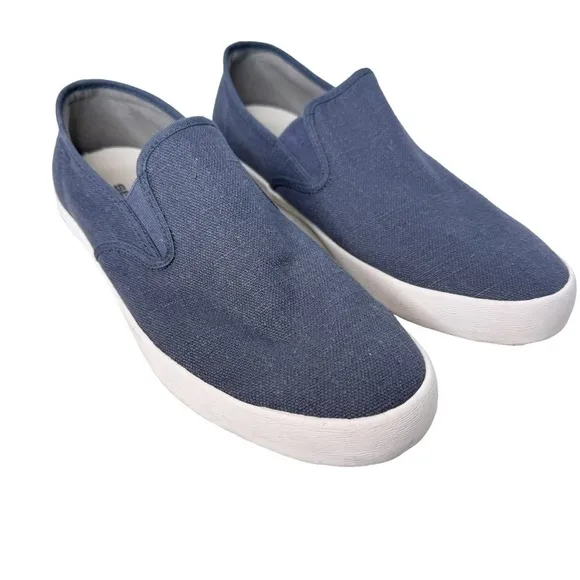SEAVEES Men’s Baja Slip On Sneaker Shoes Size 10 in Slate Navy