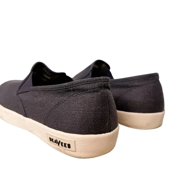 SEAVEES Men’s Baja Slip On Sneaker Shoes Size 10 in Slate Navy