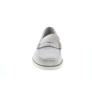 Sebago Adult Mens Dan Boat Flesh Out Penny Loafers &amp; Slip Ons Size 8. SH-1