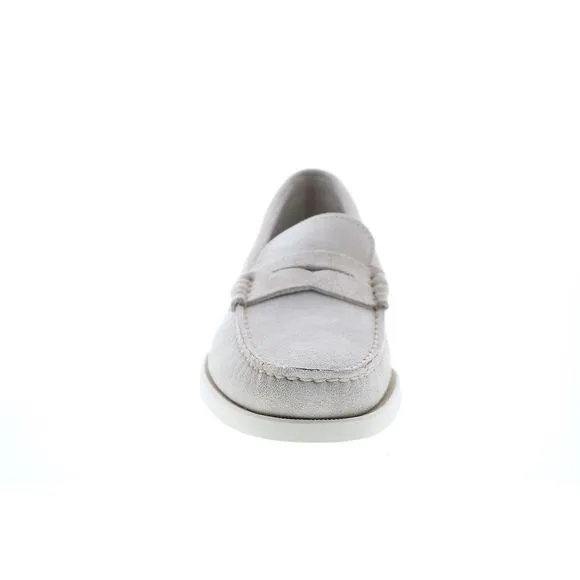 Sebago Adult Mens Dan Boat Flesh Out Penny Loafers &amp; Slip Ons Size 8. SH-1