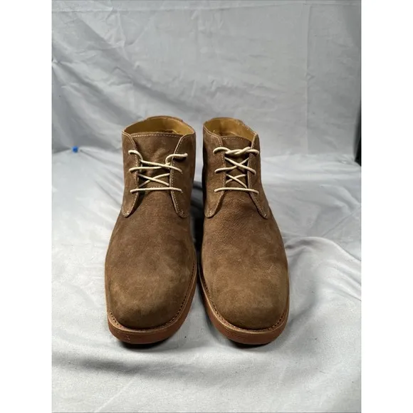 Sebago Thayer Chukka Boots Men 11.5 Brown Suede Leather Casual Dress Shoes