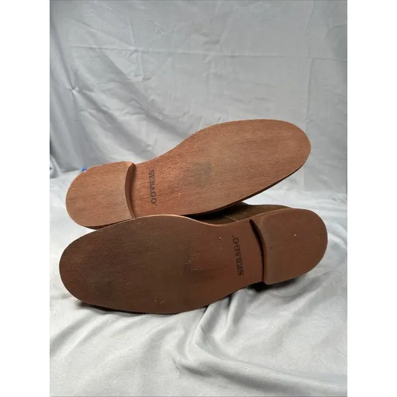 Sebago Thayer Chukka Boots Men 11.5 Brown Suede Leather Casual Dress Shoes