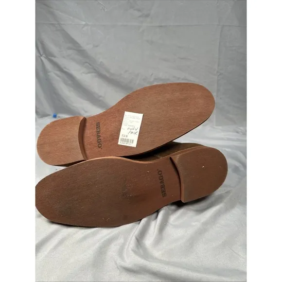 Sebago Thayer Chukka Boots Men 11.5 Brown Suede Leather Casual Dress Shoes
