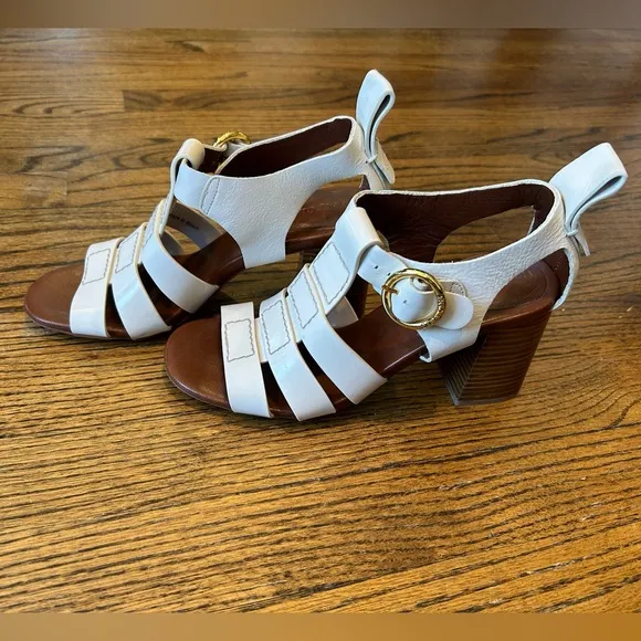 See By Chloe Millye Fisherman Heel Sandals, Size 37