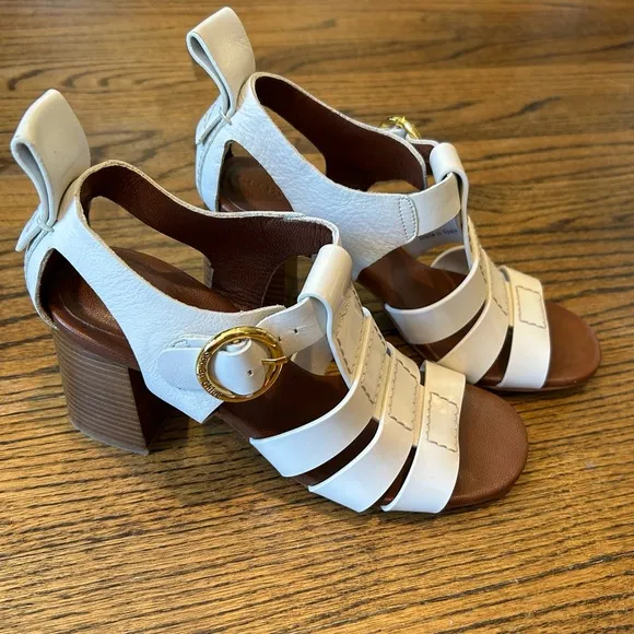 See By Chloe Millye Fisherman Heel Sandals, Size 37