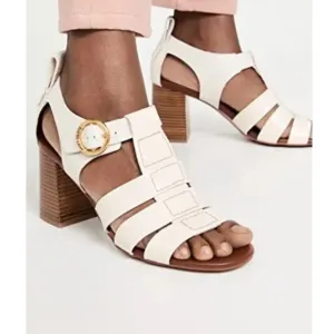 See By Chloe Millye Fisherman Heel Sandals, Size 37
