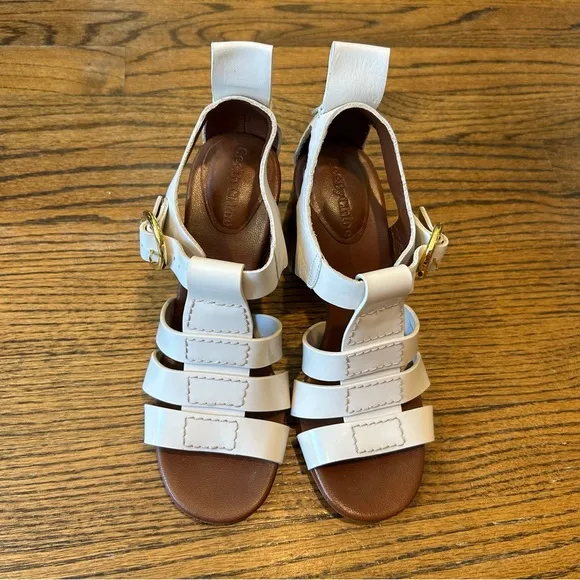 See By Chloe Millye Fisherman Heel Sandals, Size 37