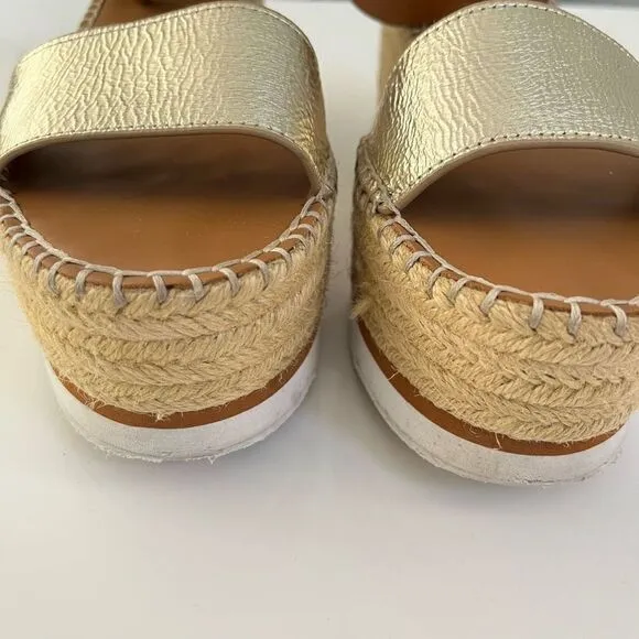 See By Chloe Glyn Sandal in Light Gold 38