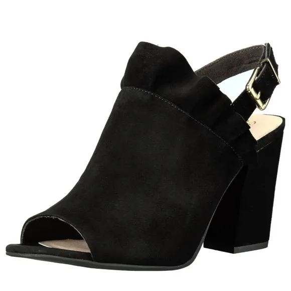 Seychelles Sightseeing Suede Slingback Heel Sandal
