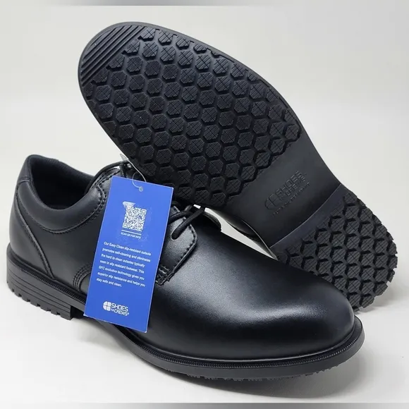 Shoes for Crews Men's Cambridge Slip Resistant Shoes Size 7  Black New