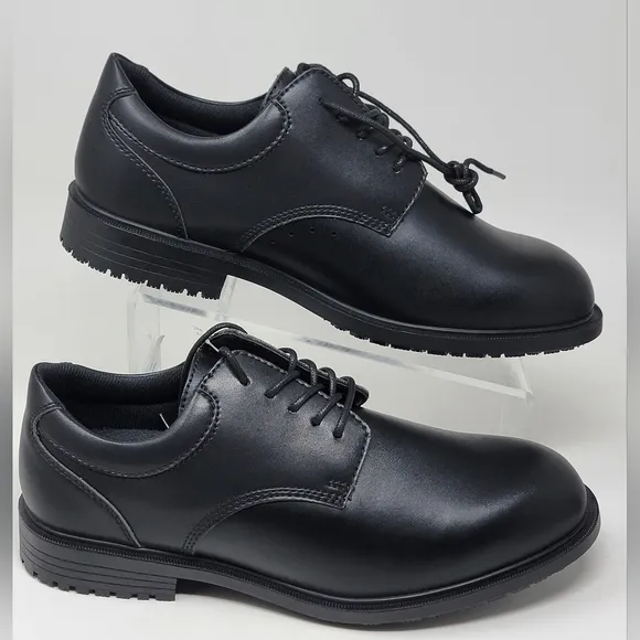 Shoes for Crews Men's Cambridge Slip Resistant Shoes Size 7  Black New
