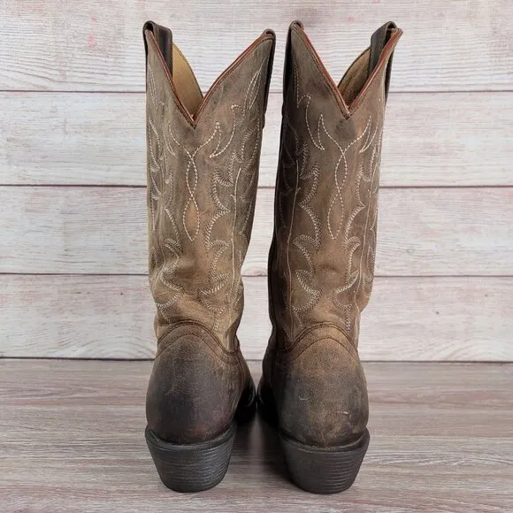 SHYANNE Alabama Xero Gravity Western Boots‎ Women's Size 6.5 Leather Embroidered