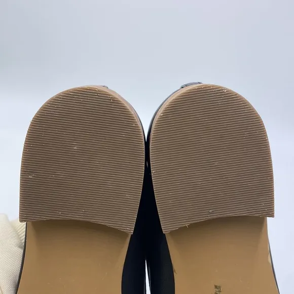 Siding leather loafers slip ons dress shoes rn 58665