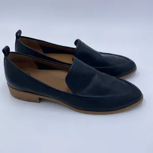 Siding leather loafers slip ons dress shoes rn 58665